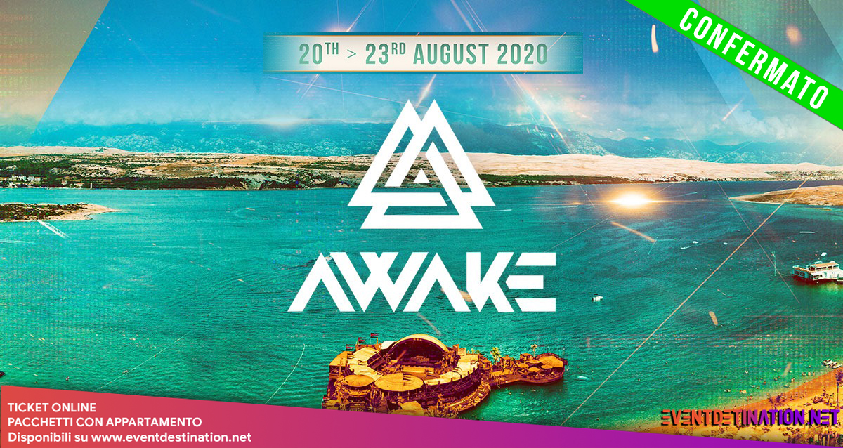 Awake Festival 2020 Zrce Beach Pag